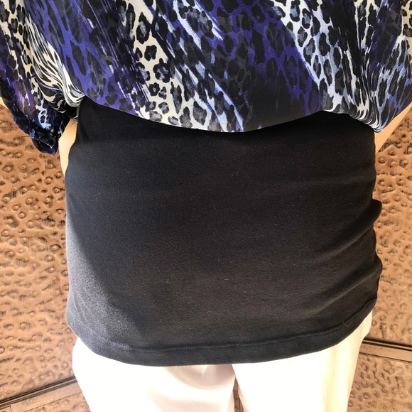 Blue print layered top - Picture 5 of 6